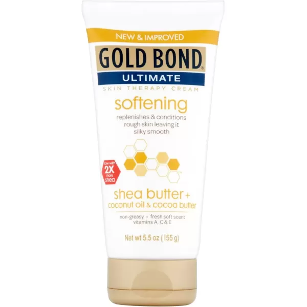 imageGold Bond Softening Hydrating Cream With Shea Butter Coconut Oil ampamp Cocoa Butter 55 oz