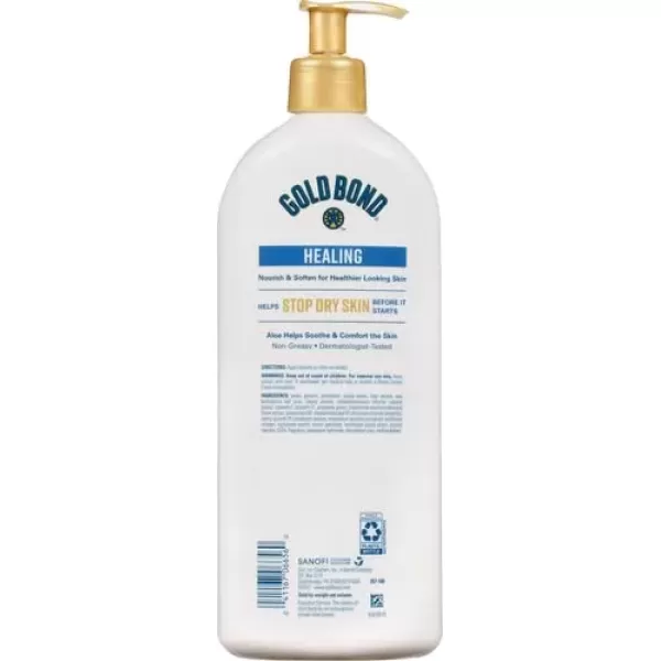 imageGold Bond Ultimate Healing Skin Therapy Lotion Family Size Aloe 20 Ounce