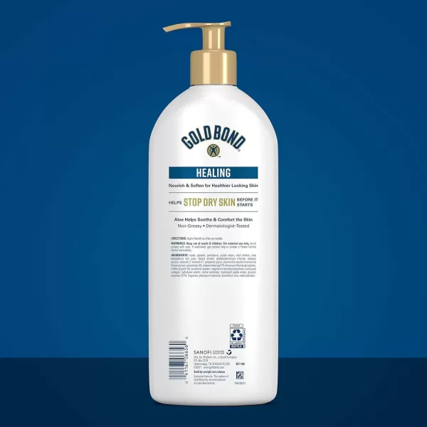 imageGold Bond Ultimate Healing Skin Therapy Lotion Family Size Aloe 20 Ounce