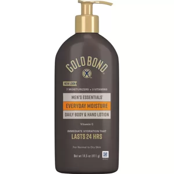 imageGold Bond Ultimate Mens Essentials Hydrating Lotion 145 oz Everyday Moisture for Dry Skin145 Ounce