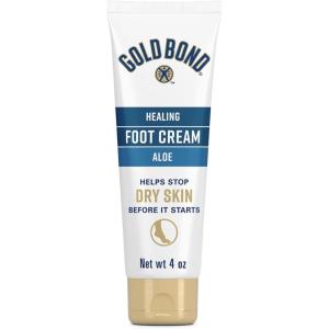 imageGold Bond Healing Foot Cream 4 oz Pack of 4 With Aloe Nourishes ampamp Softens For Healthier Looking Feet