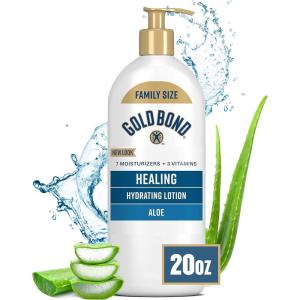 imageGold Bond Healing Hydrating Lotion 20 oz with Aloe Moisturizes Immediate 24Hour Hydration125 Pound Pack of 1