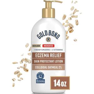 imageGold Bond Medicated Extra Strength Body Lotion 14 oz Moisturizes Relieves ampamp Soothes Skin Moisturizer14 Ounce