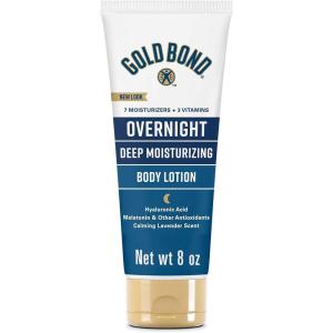 imageGold Bond Overnight Deep Moisturizing Lotion 8 oz Skin Therapy Lotion With Calming Scent