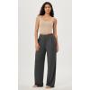 imageODODOS 3Pack Seamless Square Neck Crop Tank for Women Ribbed Knit Soft Low Back Cropped TopsBeigecoralteal