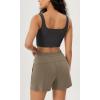 imageODODOS 3Pack Seamless Square Neck Crop Tank for Women Ribbed Knit Soft Low Back Cropped TopsBlackwhitecharcoal