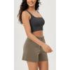 imageODODOS 3Pack Seamless Square Neck Crop Tank for Women Ribbed Knit Soft Low Back Cropped TopsBlackwhitecharcoal