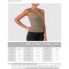 imageODODOS 3Pack Seamless Square Neck Crop Tank for Women Ribbed Knit Soft Low Back Cropped TopsPhloxsea Greenlapis
