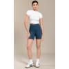 imageODODOS Seamless Biker Shorts for Women 5quot Inseam Ribbed High Waisted Running Yoga ShortsOcran