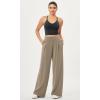 imageODODOS Seamless Padded Sports Bra for Women Strappy Longline Wirefree Brami Ribbed Crop Tank TopsBlack