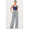 imageODODOS Seamless Padded Sports Bra for Women Strappy Longline Wirefree Brami Ribbed Crop Tank TopsCobalt Blue