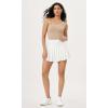 imageODODOS Seamless Tank for Women Ribbed Strappy Sleeveless Shirts Scoop Neck Cami TopsBeige