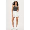 imageODODOS Seamless Tank for Women Ribbed Strappy Sleeveless Shirts Scoop Neck Cami TopsCharcoal