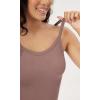 imageODODOS Seamless Tank for Women Ribbed Strappy Sleeveless Shirts Scoop Neck Cami TopsClove