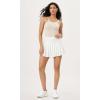 imageODODOS Seamless Tank for Women Ribbed Strappy Sleeveless Shirts Scoop Neck Cami TopsIvory