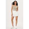imageODODOS Seamless Tank for Women Ribbed Strappy Sleeveless Shirts Scoop Neck Cami TopsMushroomtaupecharcoal