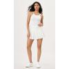 imageODODOS Seamless Tank for Women Ribbed Strappy Sleeveless Shirts Scoop Neck Cami TopsWhite