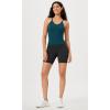 imageODODOS Womens Crop 3Pack Seamless RibKnit Camisole Crop Tank Tops1beigecoralteal