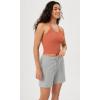 imageODODOS Womens Crop 3Pack Seamless RibKnit Camisole Crop Tank Tops1beigecoralteal