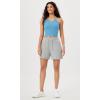 imageODODOS Womens Crop 3Pack Seamless RibKnit Camisole Crop Tank TopsAquaorangecyan Blue