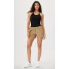 imageODODOS Womens Crop 3Pack Seamless RibKnit Camisole Crop Tank TopsBlack3 Pack