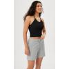 imageODODOS Womens Crop 3Pack Seamless RibKnit Camisole Crop Tank TopsBlack3 Pack