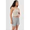 imageODODOS Womens Crop 3Pack Seamless RibKnit Camisole Crop Tank TopsIvorystar Whiteermine