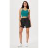 imageODODOS Womens Crop 3Pack Seamless RibKnit Camisole Crop Tank TopsPhloxsea Greenlapis