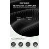 imageODODOS 2Pack Seamless Henley Crop for Women Open Back Ribbed Tank Buttonup Cropped TopBlackmushroom