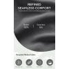 imageODODOS Seamless Mini Skirt for Women Ribbed High Waisted Bodycon Basic Pencil SkirtsMushroomtaupecharcoal