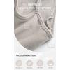 imageODODOS Seamless Sports Bra for Women Ribbed Camisoles Non Padding Yoga Bra Crop Tank TopsMushroomtaupecharcoal