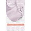 imageODODOS Seamless Sports Bra for Women Ribbed Camisoles Non Padding Yoga Bra Crop Tank TopsPink Lace