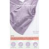 imageODODOS Seamless Square Neck Sports Bra for Women Ribbed Crop Tank Casual Low Back Cropped TopsStone Washing Lavender
