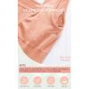 imageODODOS Seamless Square Neck Sports Bra for Women Ribbed Crop Tank Casual Low Back Cropped TopsStone Washing Orange