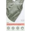 imageODODOS Seamless Square Neck Sports Bra for Women Ribbed Crop Tank Casual Low Back Cropped TopsStone Washing Sage Green
