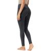 imageODODOS Vintage 78 Length Seamless Leggings for Women Ribbed High Waist Casual Workout Gym Yoga Pants2528quot InseamVintage Stone Wash Black