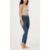 imageODODOS Vintage 78 Length Seamless Leggings for Women Ribbed High Waist Casual Workout Gym Yoga Pants2528quot InseamVintage Stone Wash Navy