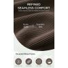 imageODODOS 3Pack Seamless Crop Tank for Women Ribbed Soft High Neck Cropped TopsBrunetteclaymushroom