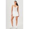 imageODODOS V Neck Seamless Crop Tank for Women Ribbed Knit Soft Cropped Camisole TopsMushroomblackwhite