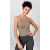 imageODODOS Womens Crop 3Pack Herringbone Knit Seamless Soft Camisole Crop Tank TopsCharcoaltaupemushroom