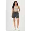 imageODODOS Womens Crop 3Pack Herringbone Knit Seamless Soft Camisole Crop Tank TopsCharcoaltaupemushroom