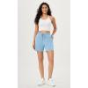 imageODODOS Womens Crop 3Pack Herringbone Knit Seamless Soft Camisole Crop Tank TopsCoralmintwhite