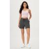 imageODODOS Womens Crop 3Pack Herringbone Knit Seamless Soft Camisole Crop Tank TopsVioleticebergpink Lace