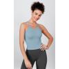 imageODODOS Womens Crop 3Pack Herringbone Knit Seamless Soft Camisole Crop Tank TopsVioleticebergpink Lace