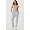 imageODODOS Womens Seamless Square Neck Sports Bra Medium Support Padded Wirefree Cropped Tank TopsOyster White