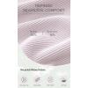 imageODODOS 3Pack Seamless Racerback Crop Tank for Women Ribbed Knit Soft Crop TopsPink Lacevioleticeberg