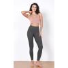 imageODODOS Halter Sports Bra for Women Non Padded Strappy Cropped Tops Workout Yoga CropDusty Pink