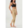 imageODODOS ODLEX 2Pack High Waist 78 Length Workout Leggings for Women 25quot  28quot Tummy Control Atheltic Yoga PantsBlackbeige