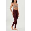 imageODODOS ODLEX 2Pack High Waist 78 Length Workout Leggings for Women 25quot  28quot Tummy Control Atheltic Yoga PantsBlackburgundy
