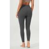 imageODODOS ODLEX 2Pack High Waist 78 Length Workout Leggings for Women 25quot  28quot Tummy Control Atheltic Yoga PantsBlackcharcoal